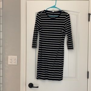 Fitted stripe dress
